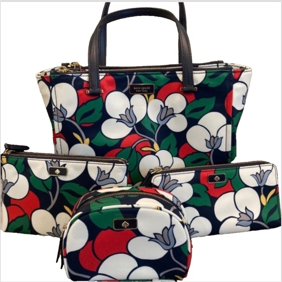 4 Piece Kate Spade Handbag & Accessories